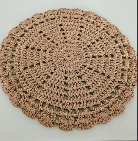 Sousplat/Jogo Americano de crochê 38cm