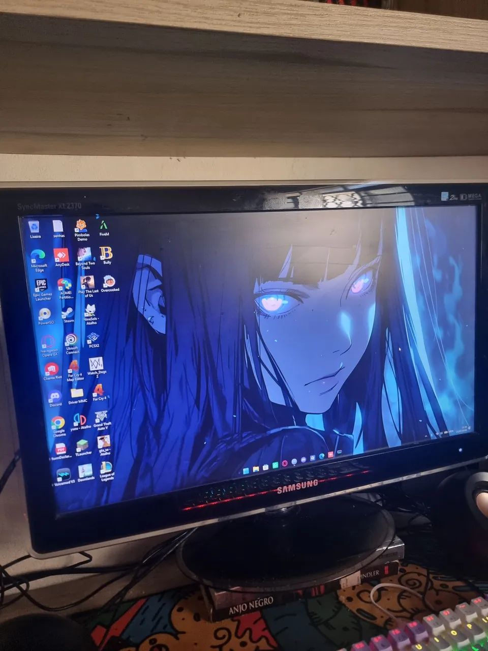 Monitor samsung 23 polegadas full HD- ate 12x no cartao - Foto 2