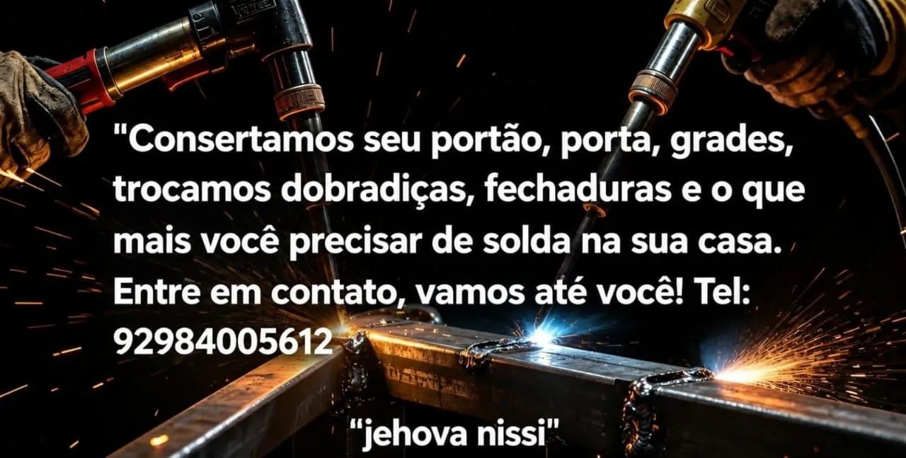 Soldagem em portão e etc
