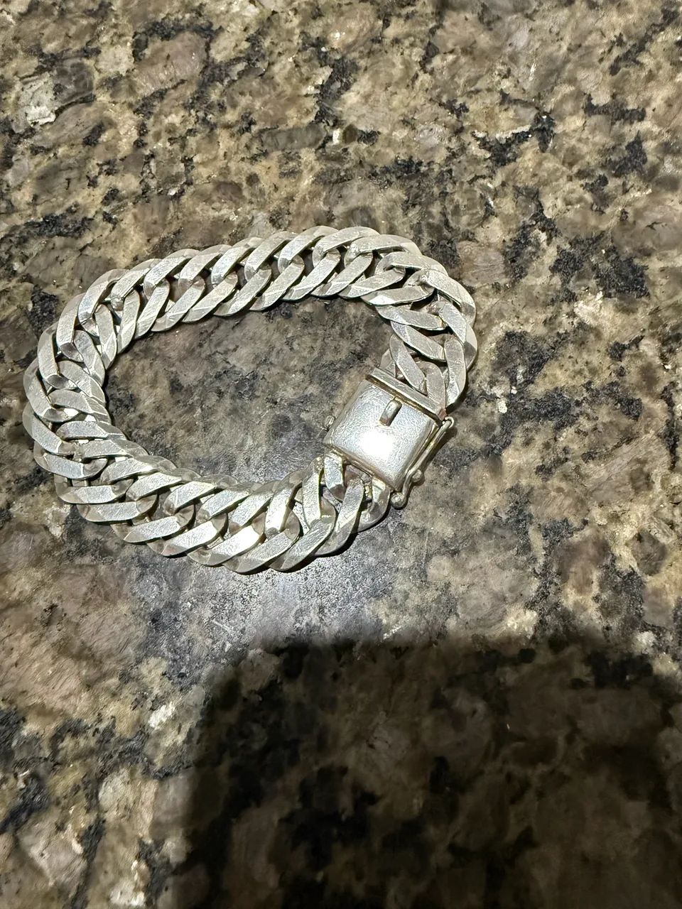 Pulseira de prata 17mm