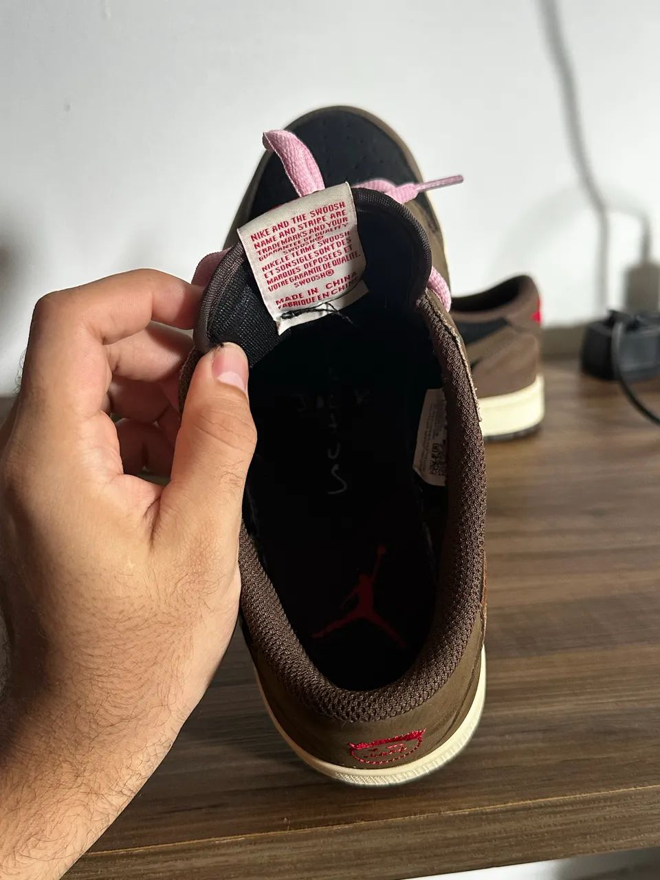 Jordan 1 low Travis Scott tan 41 - Foto 3