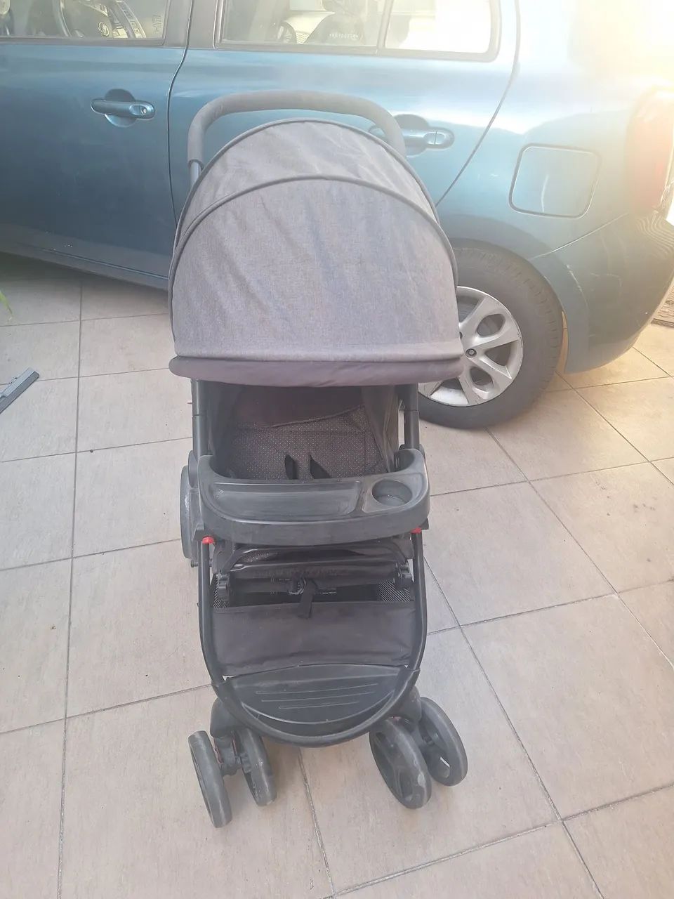 Carrinho de bebe + bebê conforto COSCO - Foto 2