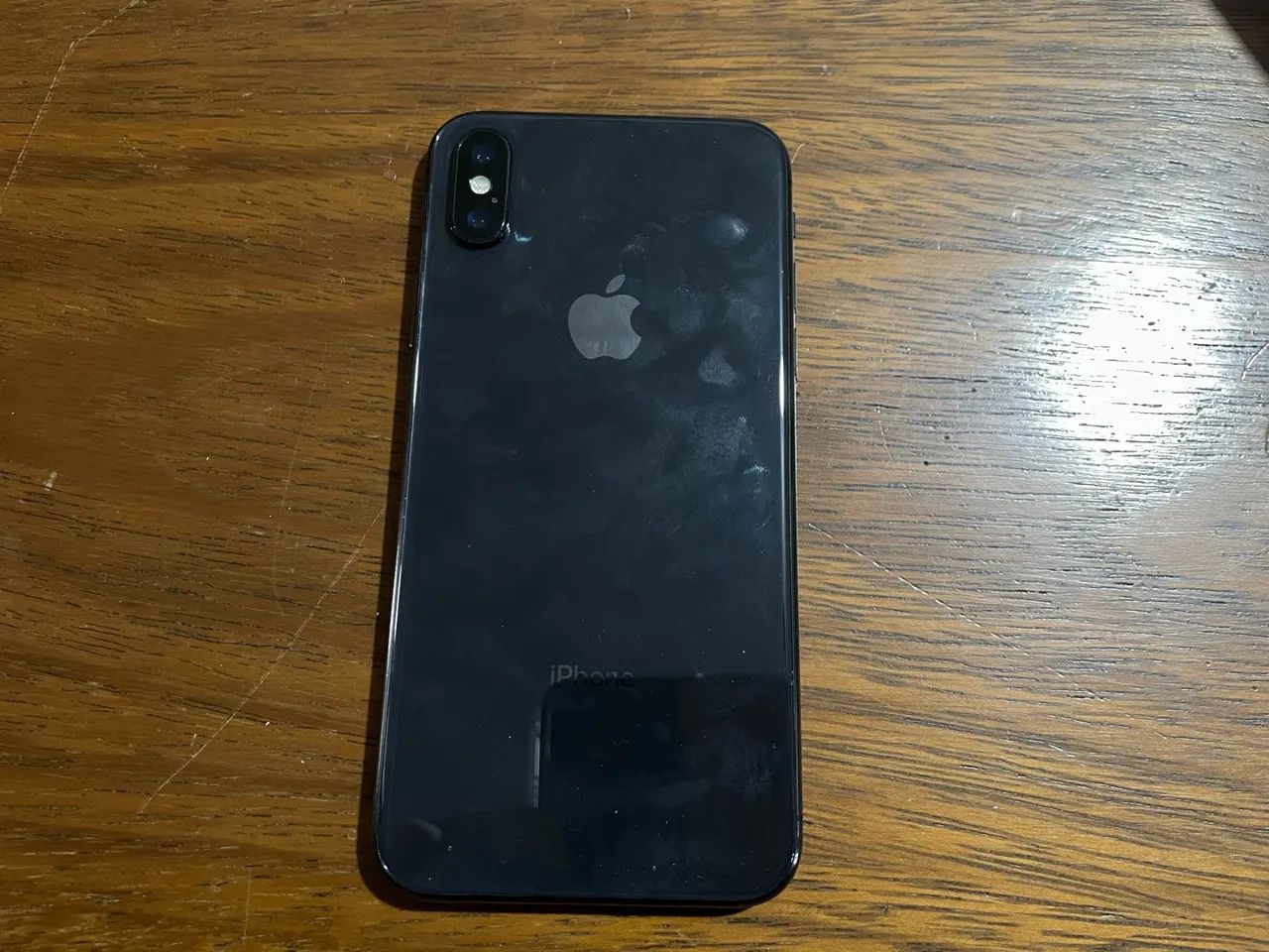 iPhone X 256GB Preto + Caixa Original e Carregador - Celulares e