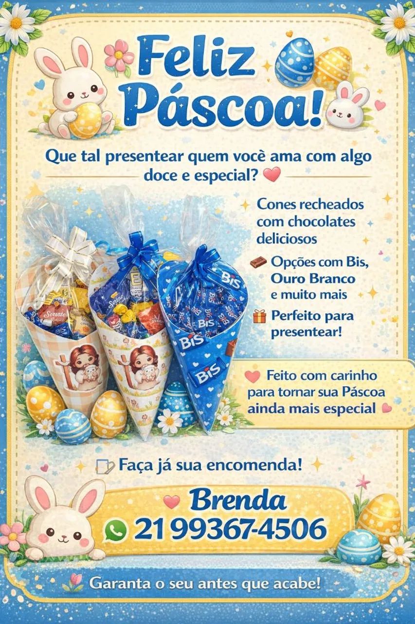 Cones com Chocolate ? 