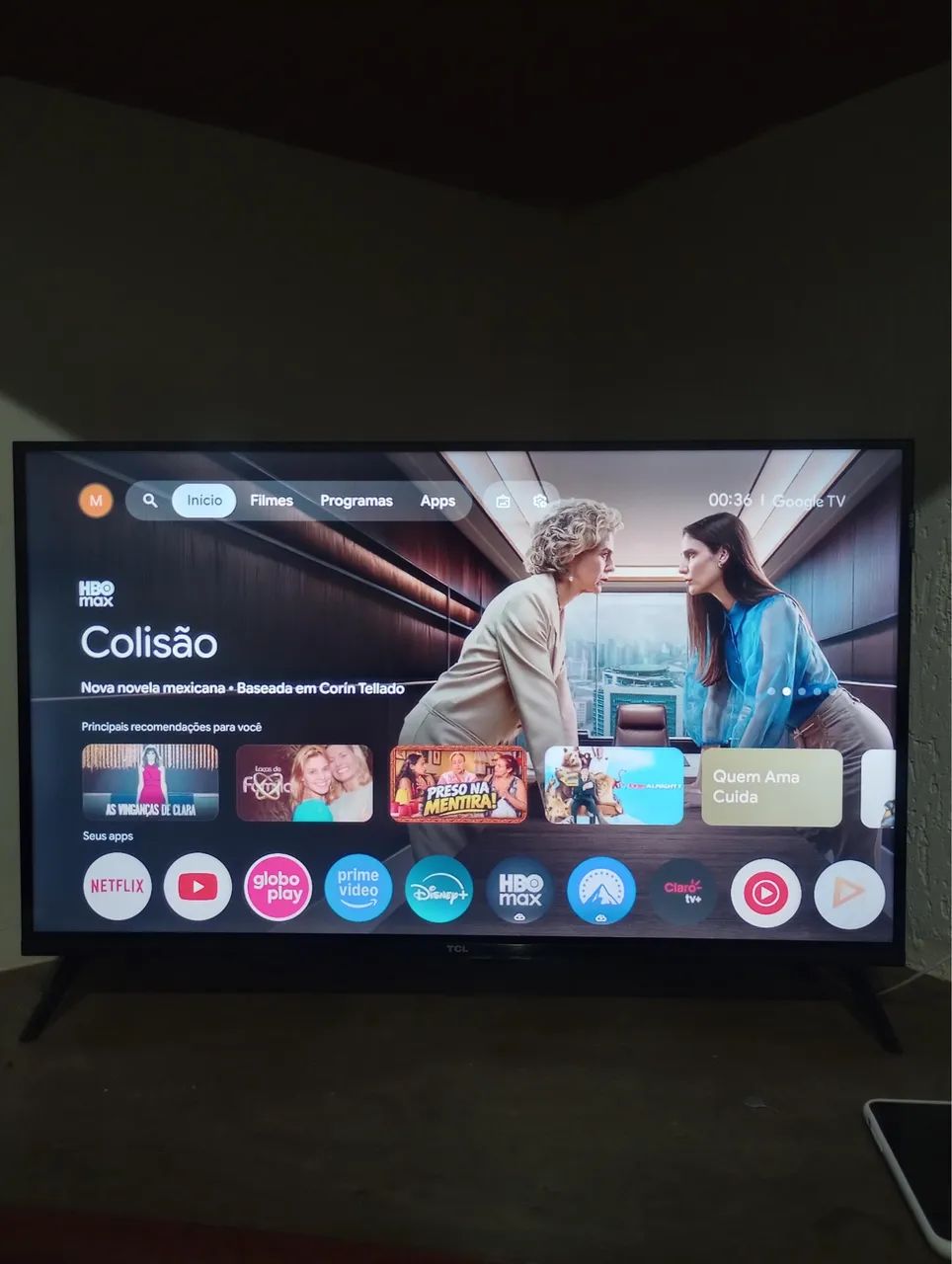 Pra vender logo, TV TCL 32 polegadas! NOVA. 