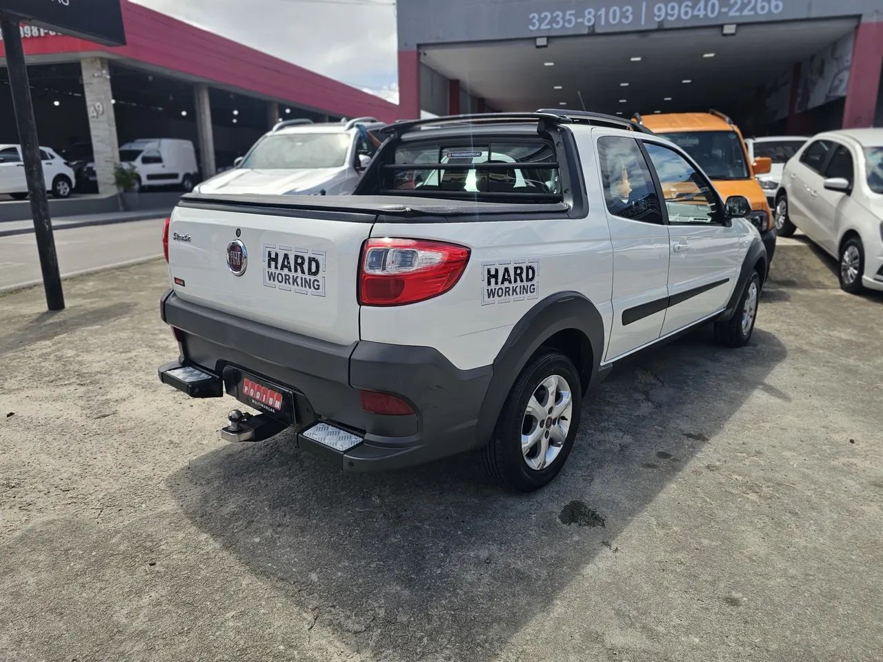 Fiat Strada Working Hard 1.4 Fire Flex 8V CD 2018 - Foto 4