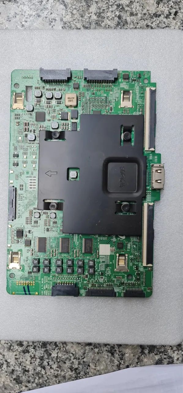 placa T-CON de televisão, especificamente um modelo compatível com a TV Samsung QN55Q7FAMG - Foto 3