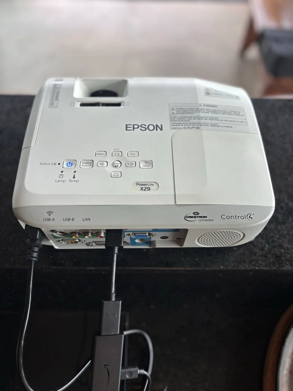 PROJETOR EPSON POWERLITE X29 - Foto 4