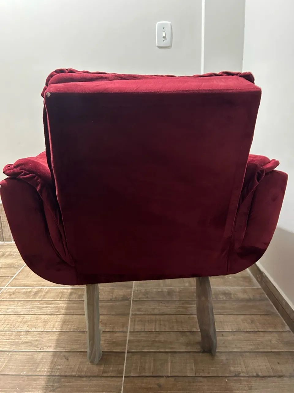 Poltrona Vermelha - 80 × 80 cm - Foto 3