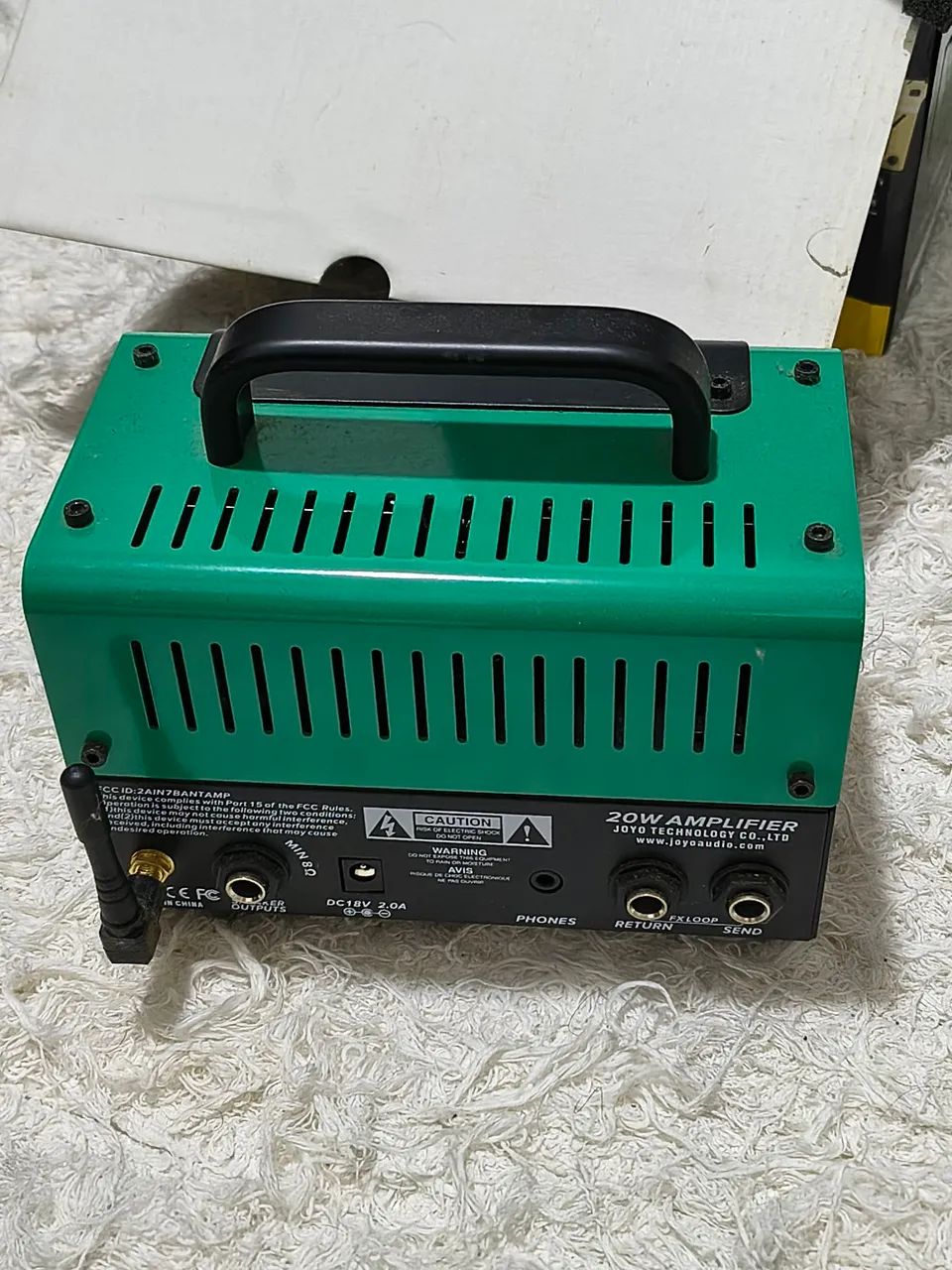 Joyo BantamP Atomic 20W Valvulado - 12AX7 - Bluetooth - Foto 2