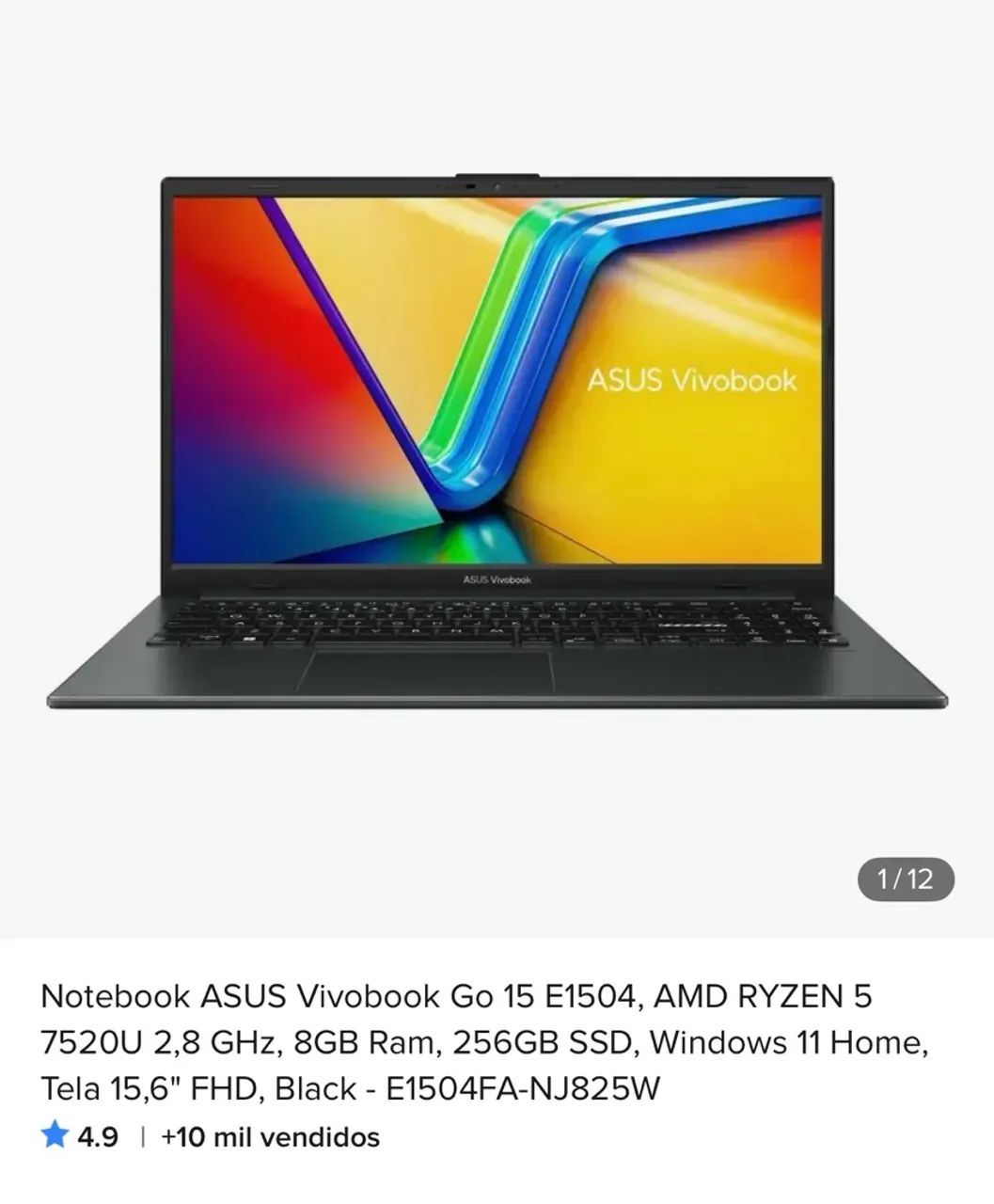 Notebook asus  - Foto 2