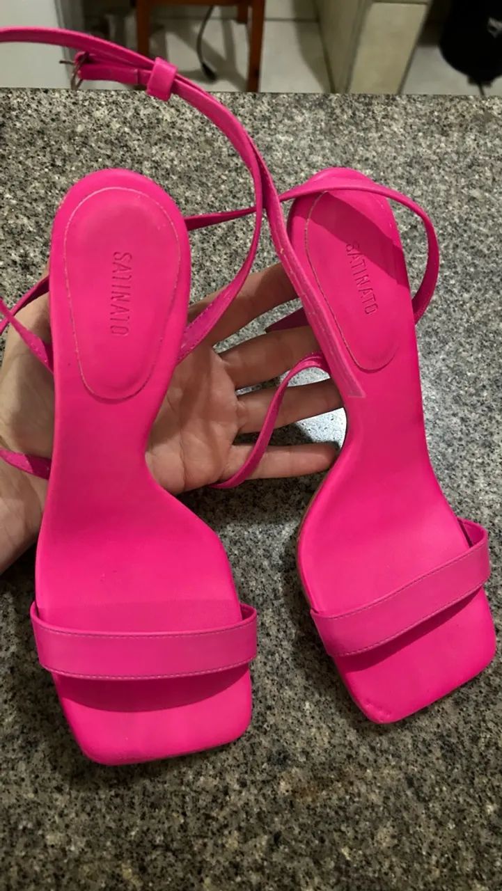 Sandália rosa  - Foto 3
