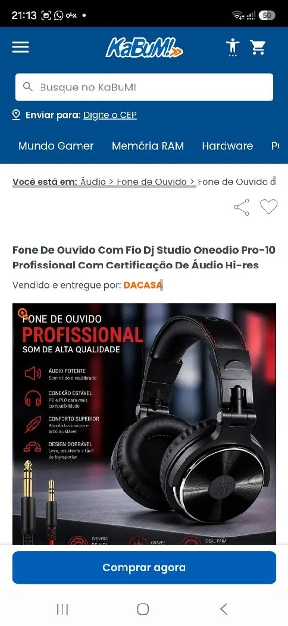 Fone PROFISSIONAL  - Foto 4