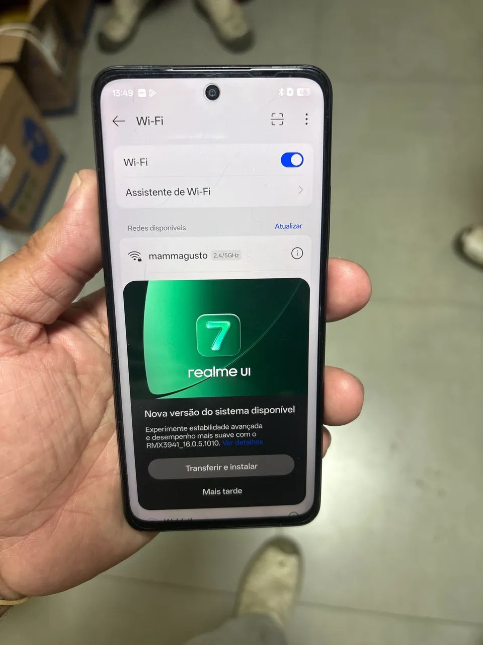 Celular realmi c75