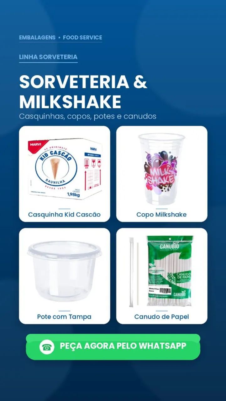 Itens para delivery, fastfood, sorveteria e no geral  - Foto 5