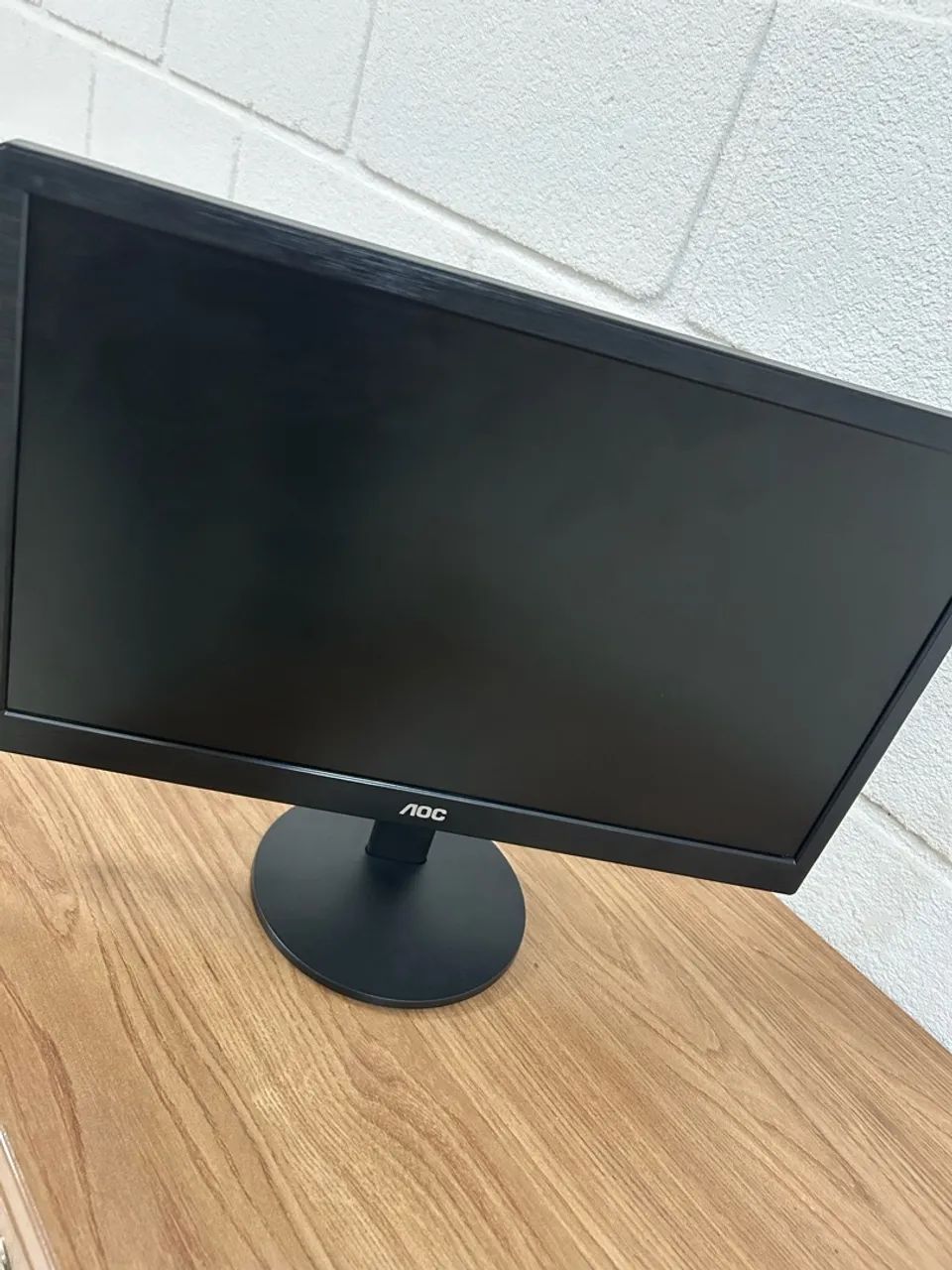 Monitor AOC 18.5" LED HD 60Hz - Entradas HDMI e VGA - Foto 5
