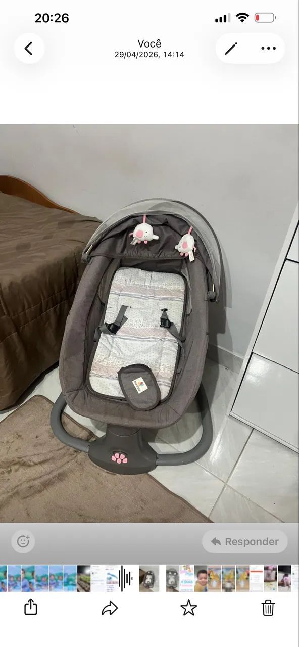 Cadeira de balanço Bluetooth  - Foto 2