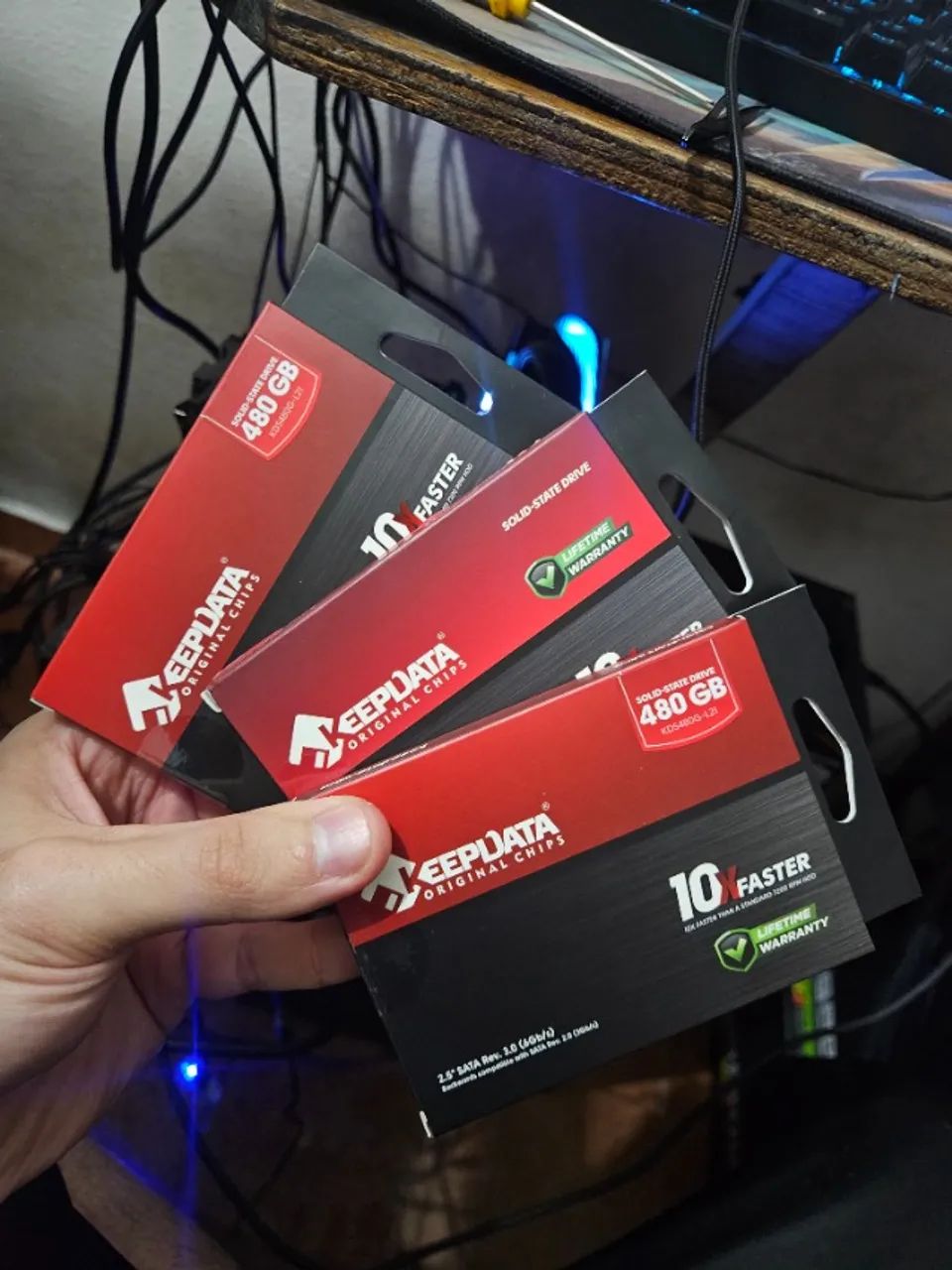 SSD Keepdata 480GB SATA III - NOVO LACRADO