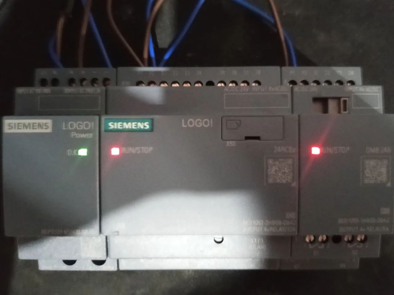 Kit Automação Siemens LOGO! - CLP + Módulo de Expansão + Fonte - Foto 4