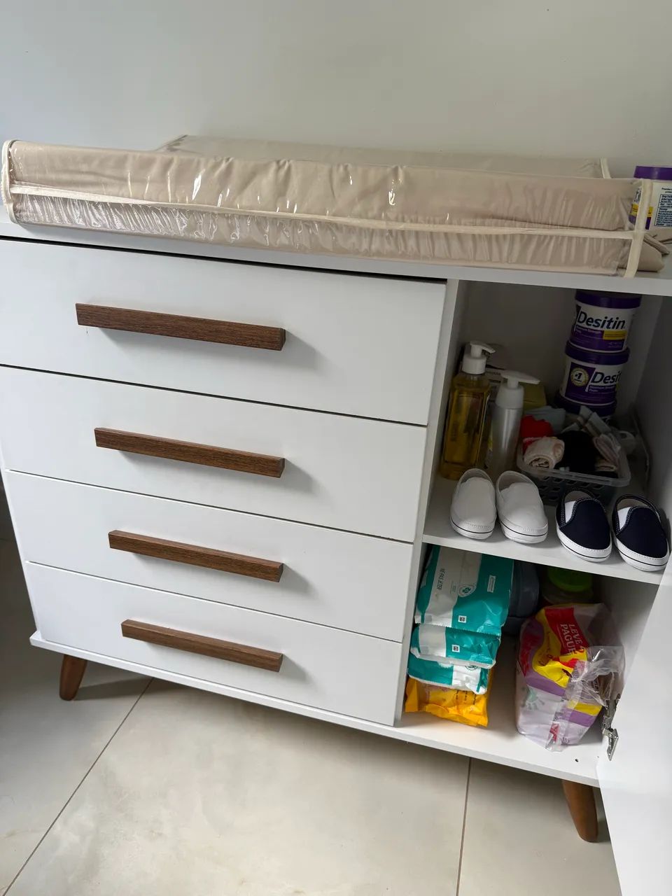 Berço+kit berço+cômoda+banheira  - Foto 4