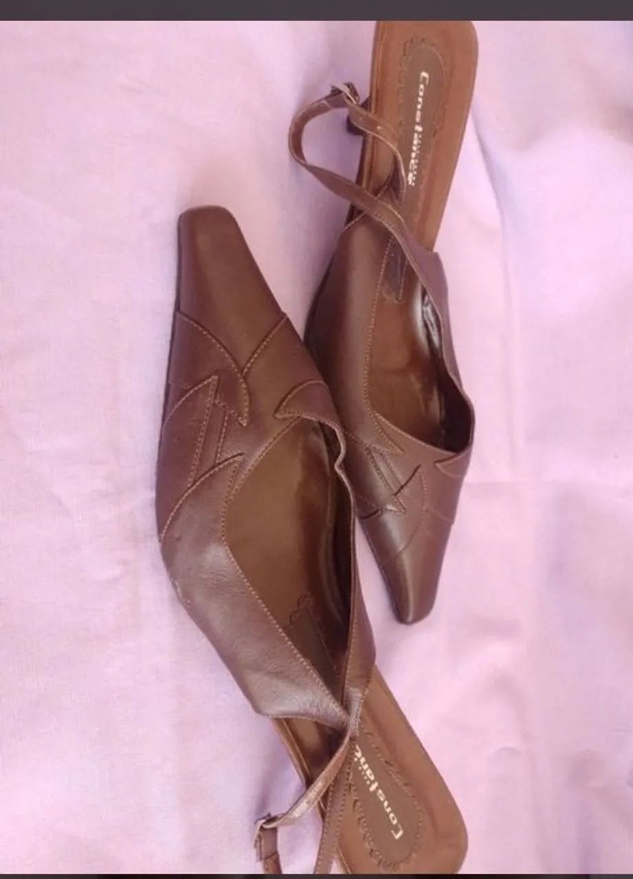 Sapato Scarpim Constance marrom 42  - Foto 2