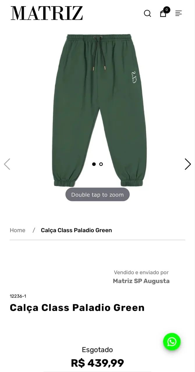 Calça Class Paladio (GG) - Foto 4