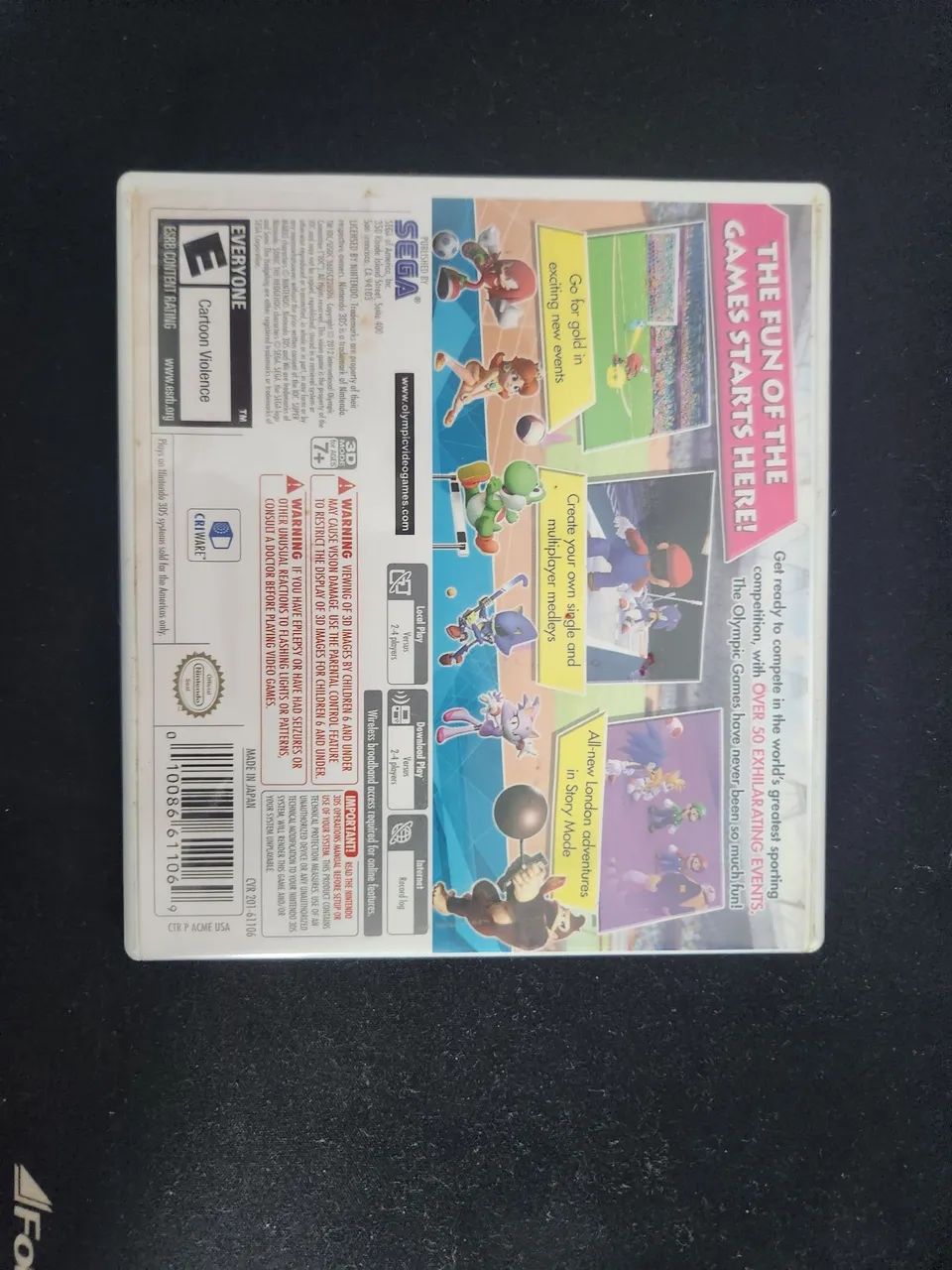Logo 3DS Olympic games 2012 - Foto 3