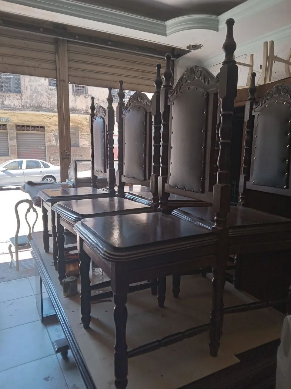 Mesa de jantar conjunto com 6 cadeiras  - Foto 5