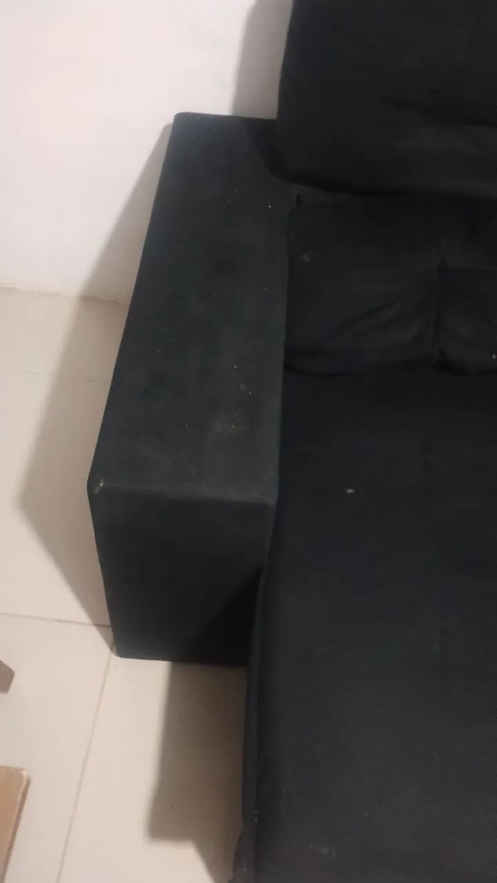 Sofá 3 lugares retratil em ótimo estado. - Foto 5
