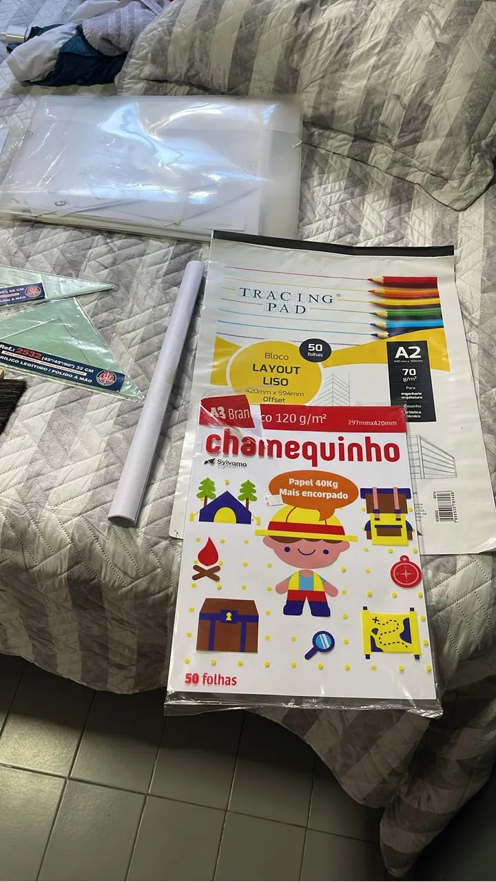 Kit de desenho/arquitetura  - Foto 2