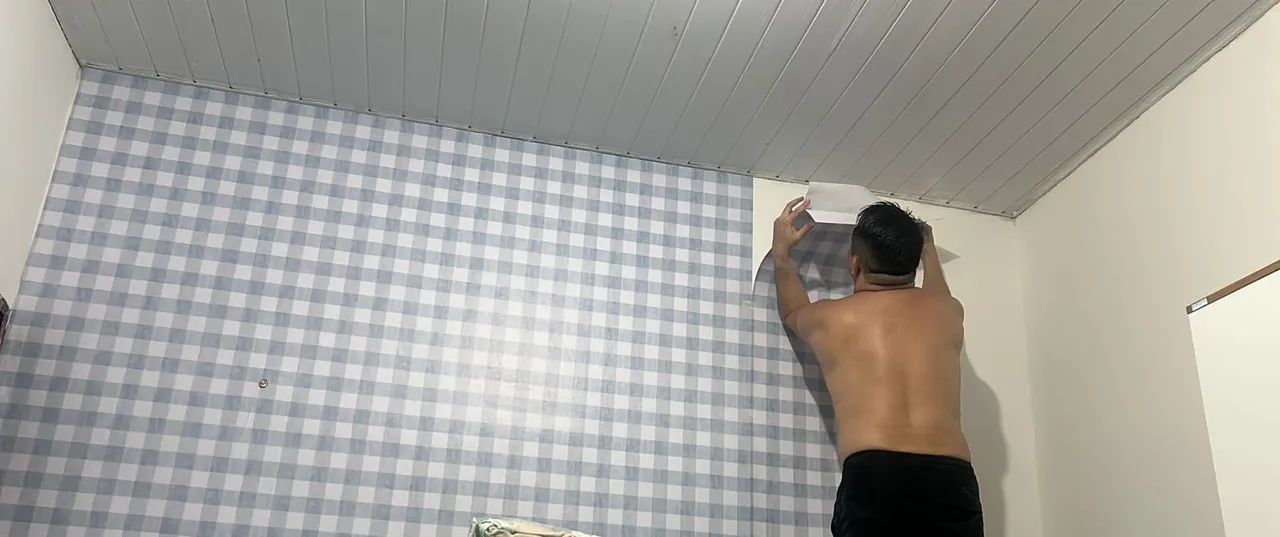 Aplicação papel de parede - Foto 2