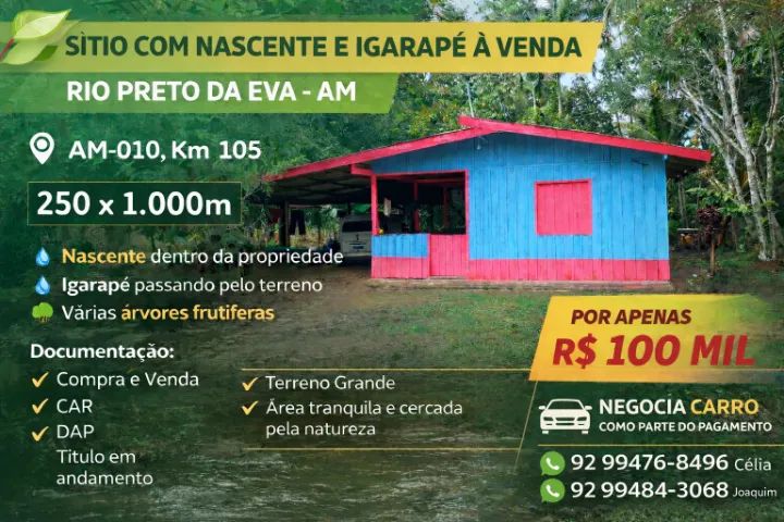 Foto - Rio Preto da Eva - 