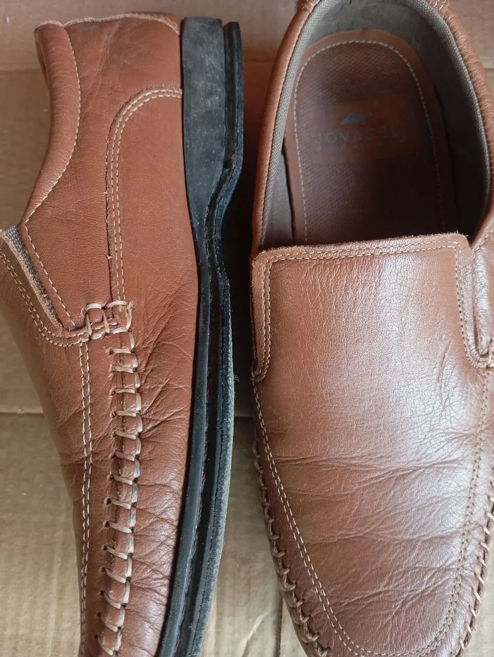 Sapato em couro masculino  - Foto 5