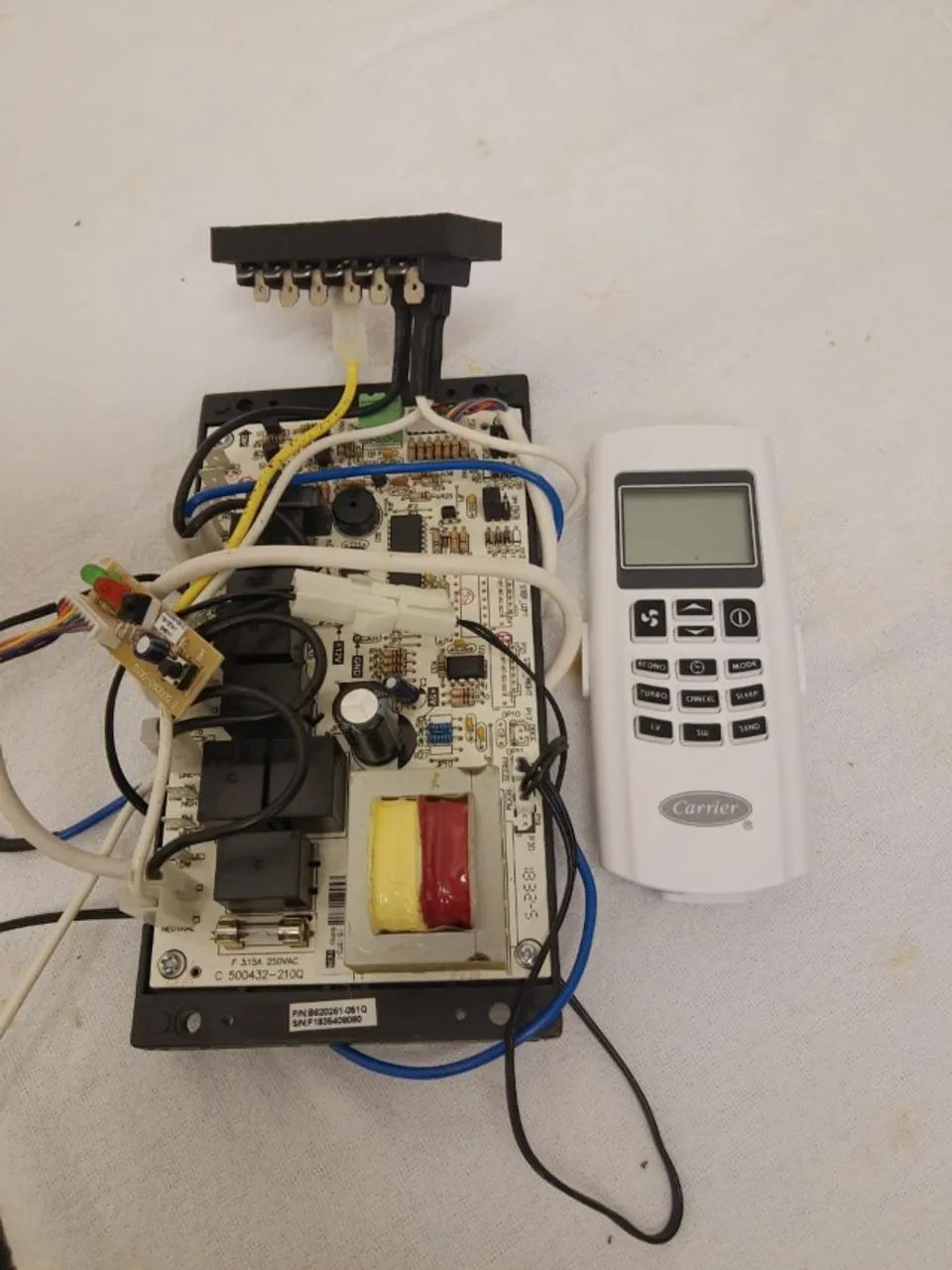 Placa e controle Carrier