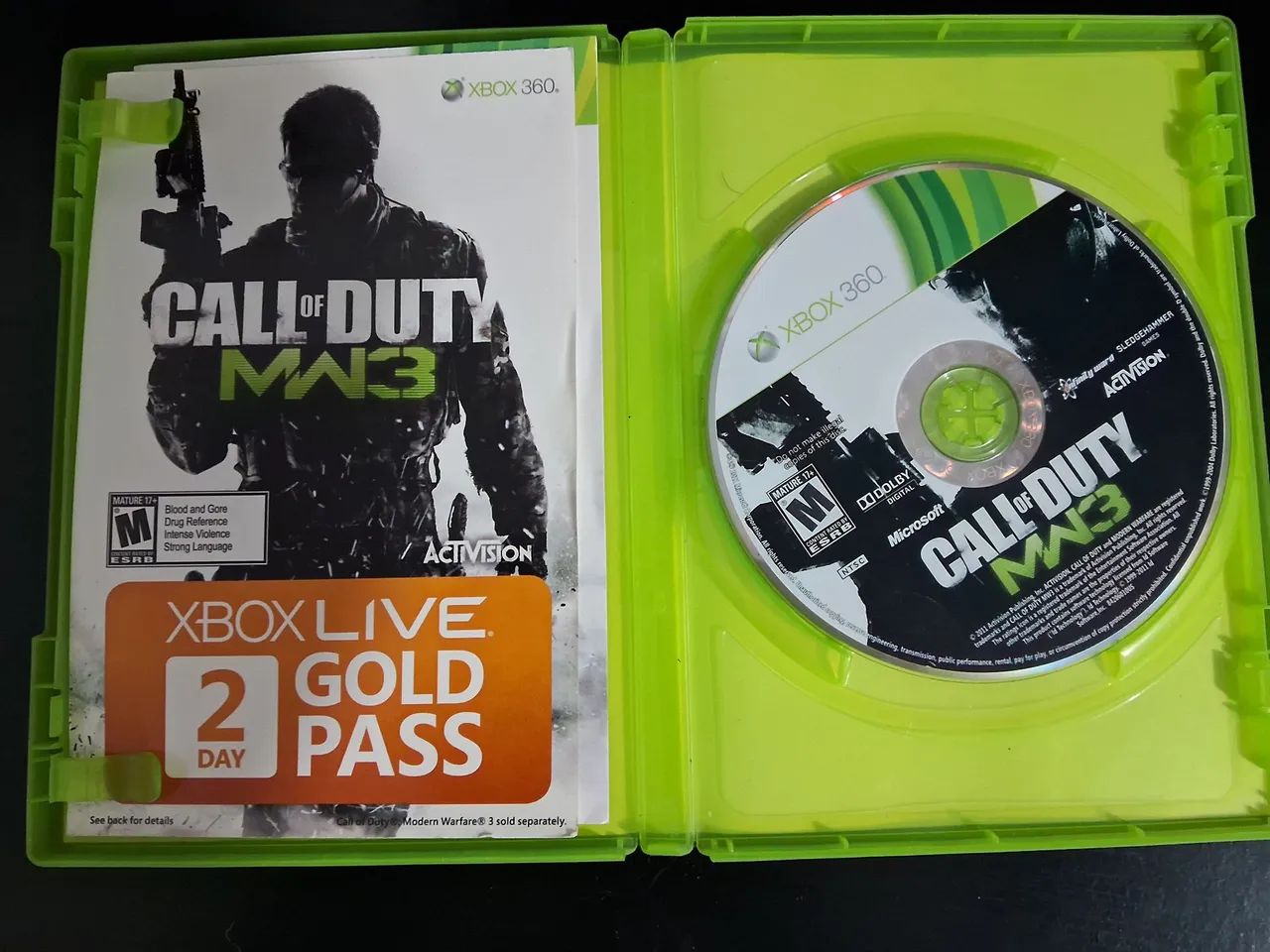 Kit Black ops 2 + MW2 + MW3 Xbox 360 - Foto 3