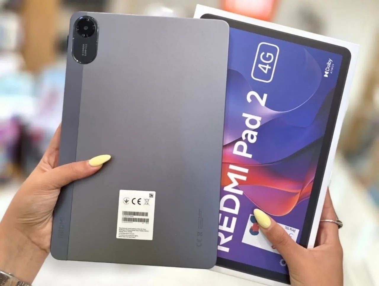 Xiaomi Tablet Redmi Pad 2 CHIP 4G 128/04 R$1799,00