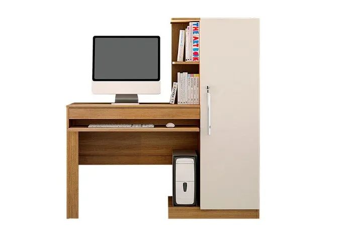 Escrivaninha/ Mesa de computador 01 gaveta- Cód. vdof