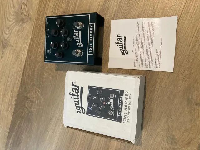 Aguilar Tone Hammer Preamp - Pré-amp/DI para Baixo (Pedal