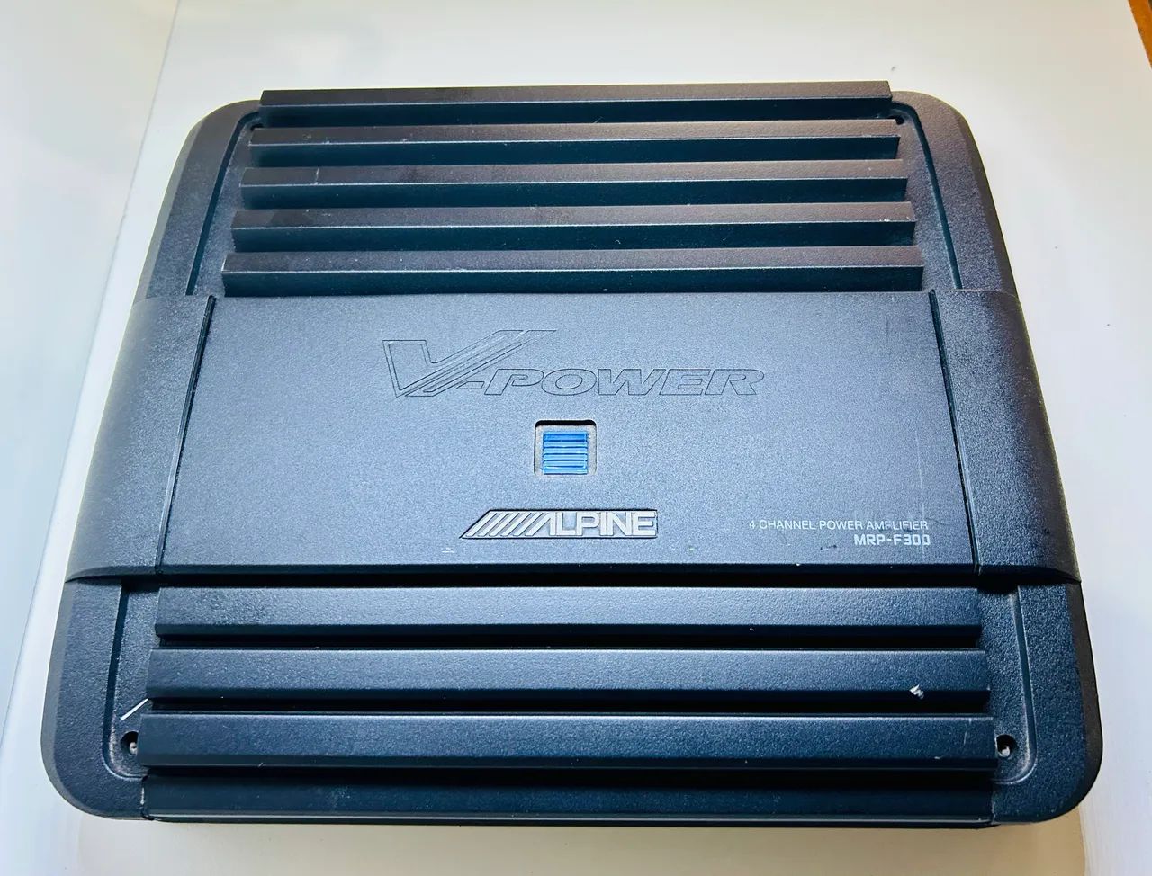 Amplificador Módulo De Potência Alpine Mrp-f300 - 4 Canais - Peças