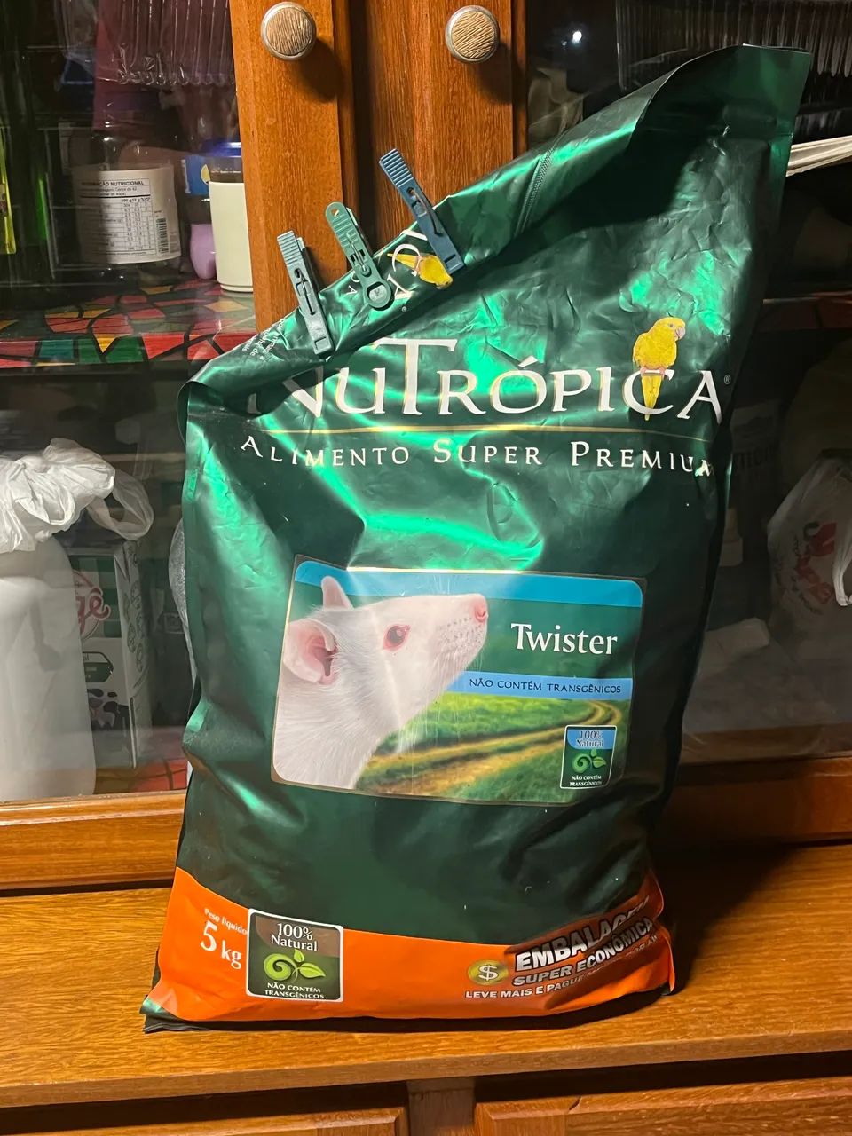 Doa-se ração Nutropica Twisters 5kg