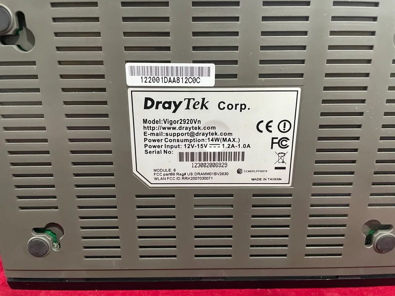 Roteador de Segurança DrayTek 4 portas - Foto 2