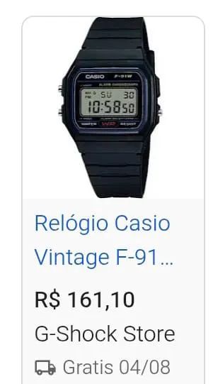 Relógio Casio unissex  - Foto 4