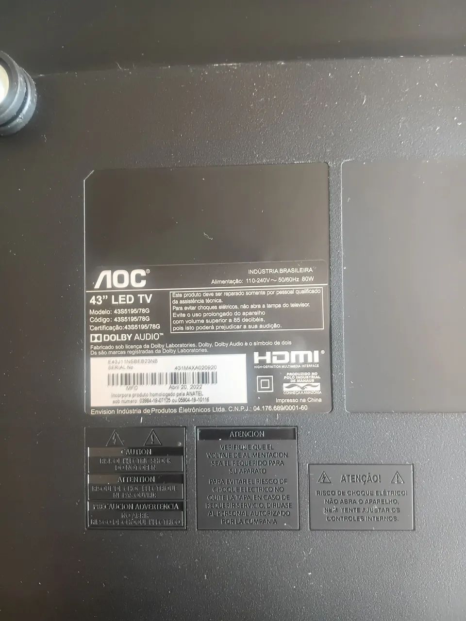Tv aoc 43 - Foto 3