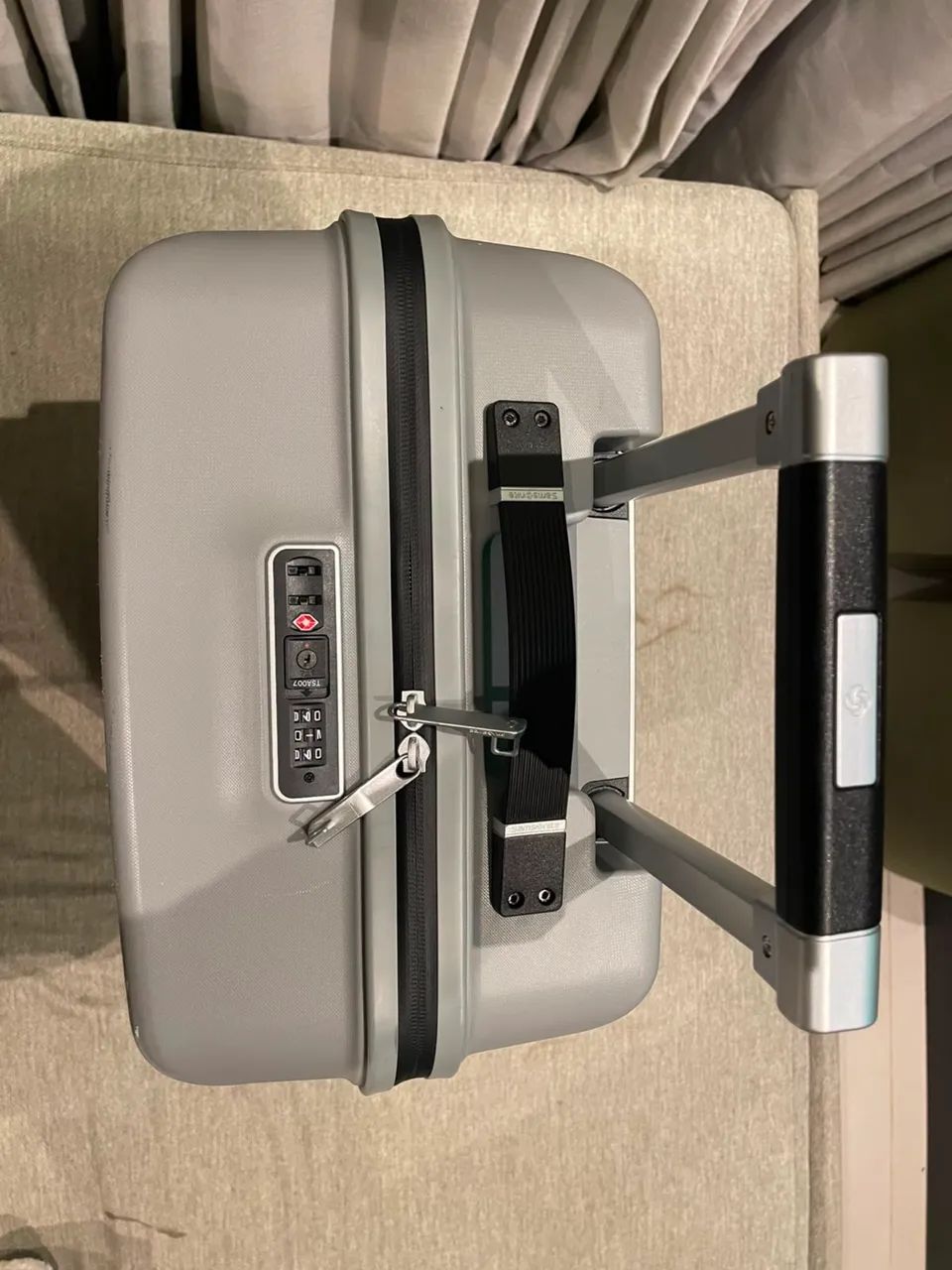 Mala de Bordo Samsonite Hartlan Spinner 55/20 Original - Cinza (Helium Grey)? - Foto 2