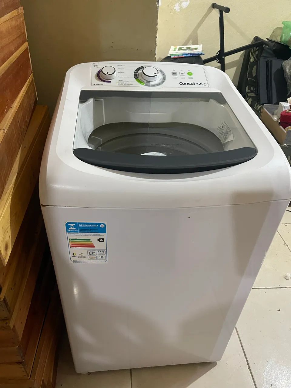 Máquina d lavar cônsul 12 kg semi nova - Foto 2