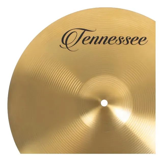 Prato Crash 16 Polegadas Tennesse Rookie By Liverpool Cor Natural - Foto 2