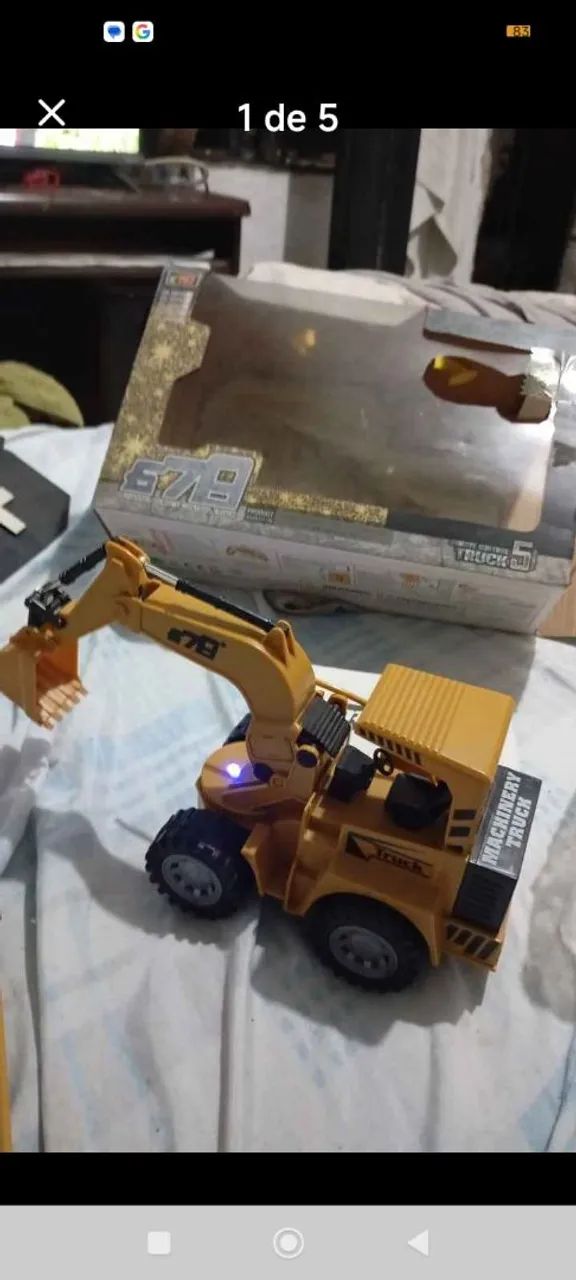 trator controle remoto  - Foto 3