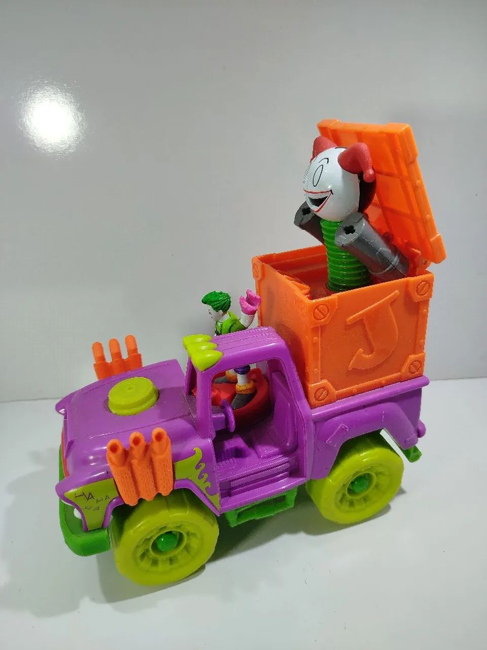 Carro do coringa Imaginext + boneco. - Foto 5