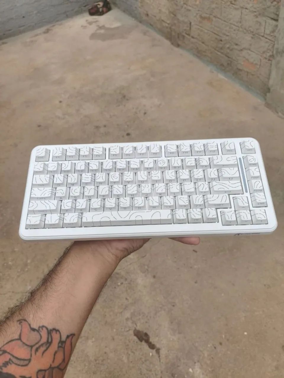 Teclado mecânico  attack Shack 89he