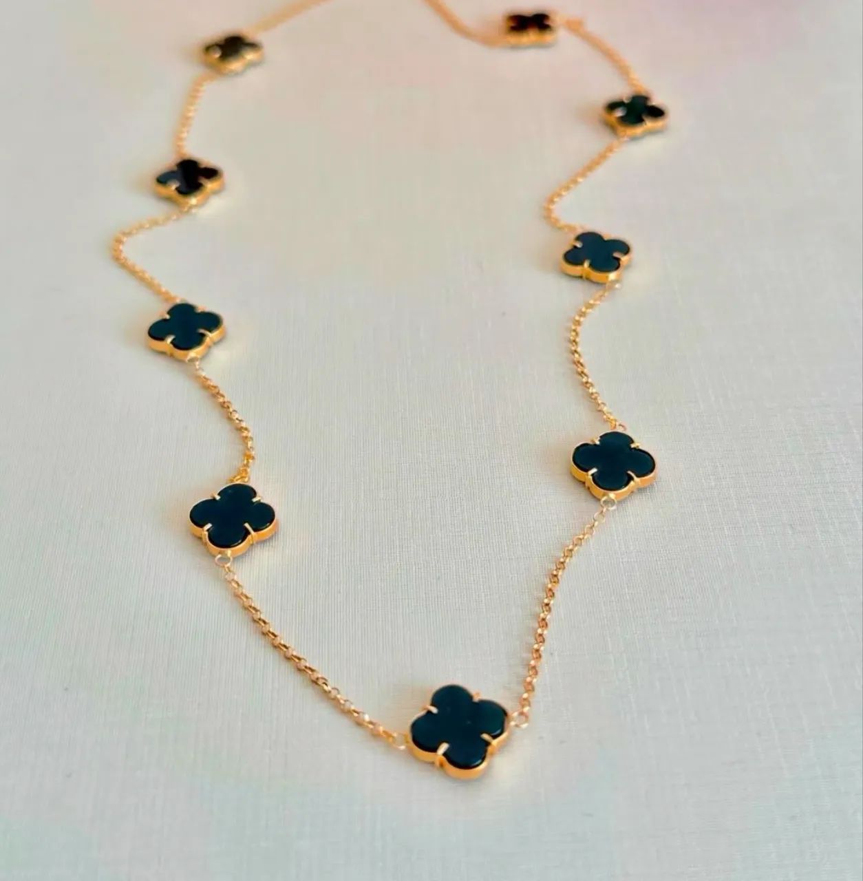 Colar Ouro 18K - Modelo Van Cleef